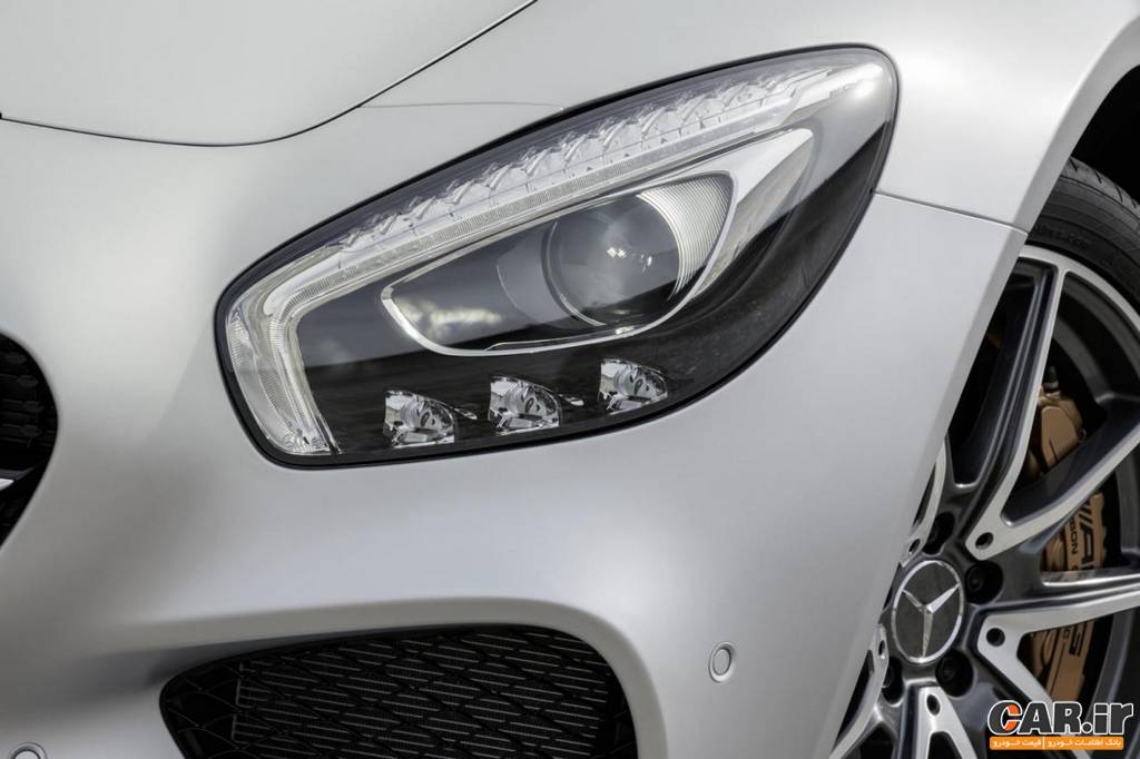 مرسدس AMG GT-نمای چراغ جلو
